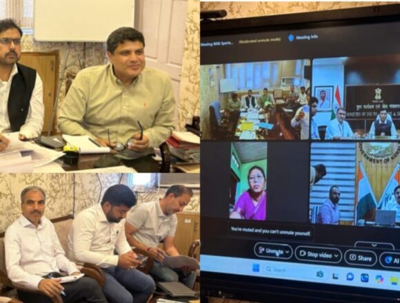 Satish Sharma announces Slew of activities on Eve of National Sports Day-19 Satish Sharma announces Slew of activities on Eve of National Sports Day