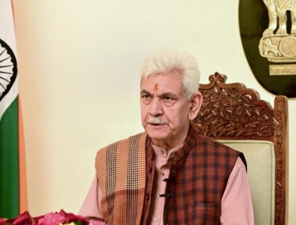 LG Sinha Extends Warm Greetings To People On Eve Of Eid-e-Milad-un-Nabi SAW