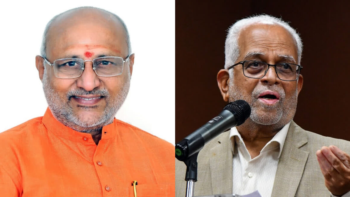 C P Radhakrishnan Elected As New Vice President Of India