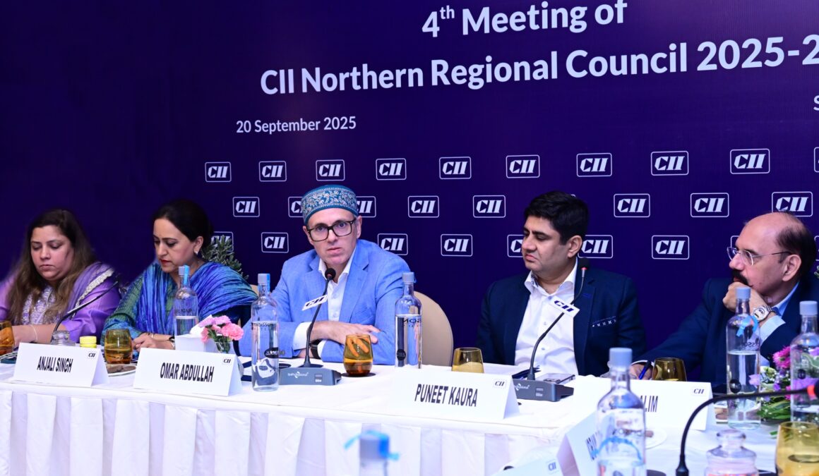 CM Omar Abdullah calls for equal tourism and industrial growth in J&K