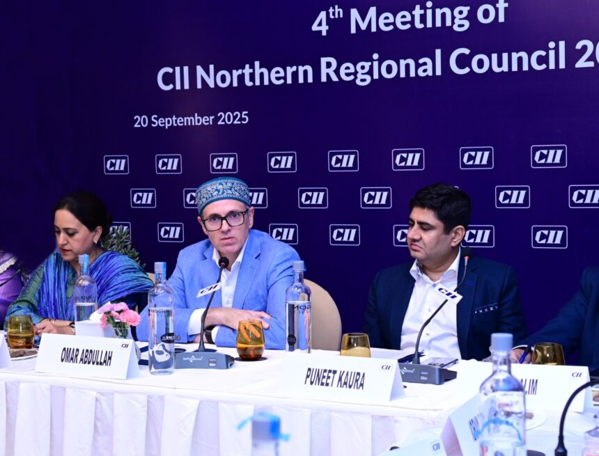 CM Omar Abdullah calls for equal tourism and industrial growth in J&K
