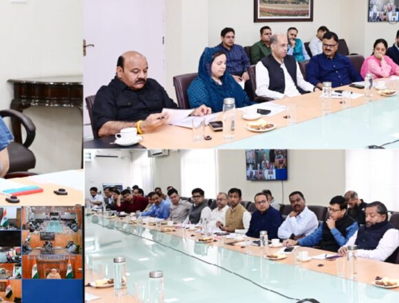 CM Omar Abdullah chairs high-level meeting to review flood situation in Kashmir valley