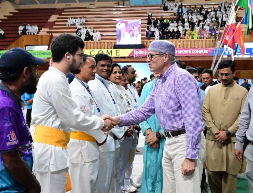 CM Omar Abdullah inaugurates 3rd Junior Asian Pencak Silat Championship in Srinagar