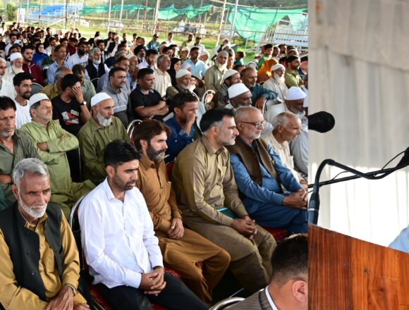 CM Omar Abdullah inaugurates, lays foundation stone of development projects worth ₹36 cr in Ganderbal