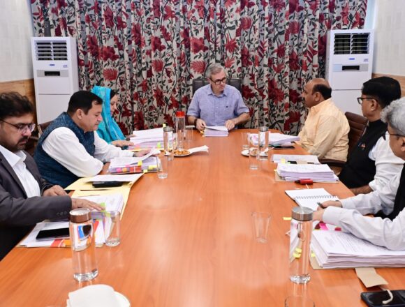 CM Omar Abdullah chairs Cabinet Meeting, key governance and developmental decisions taken