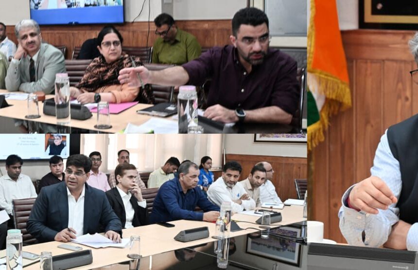 CS takes stock of critical care health projects under PM-ABHIM and ECRP