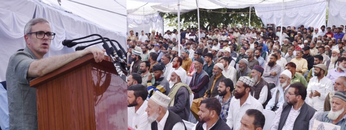 CM Omar Abdullah visits Mahore, reassures flood-hit families of his Government’s unwavering support