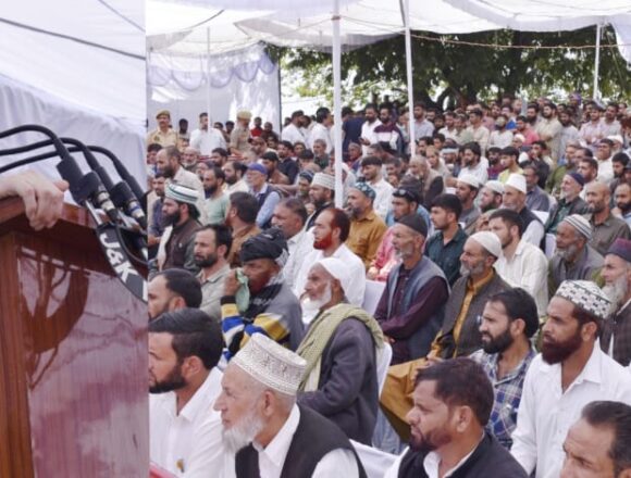 CM Omar Abdullah visits Mahore, reassures flood-hit families of his Government’s unwavering support
