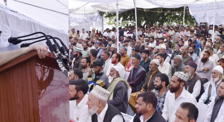 CM Omar Abdullah visits Mahore, reassures flood-hit families of his Government’s unwavering support