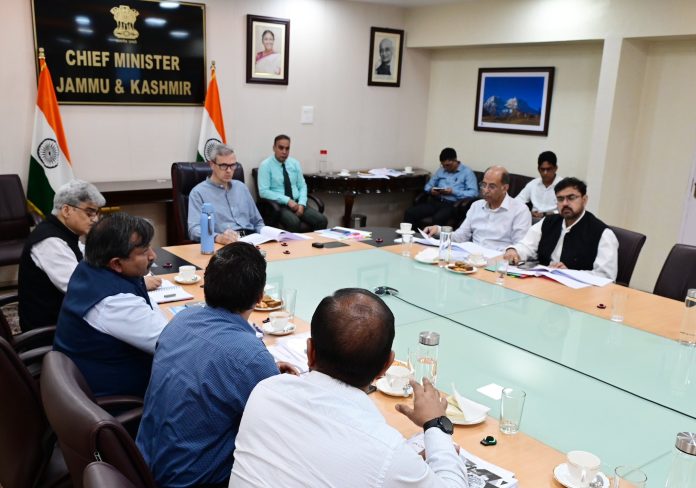 CM Omar Abdullah Assesses Progress on Telecom, Digital Infrastructure in J&K