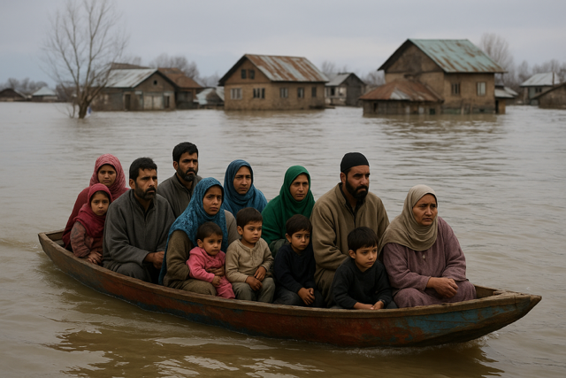 s_638926195987747257_FCDDE16E-3DBD-4D93-B36F-50039A3542D5 11 families shifted from Bandipora village as water level rises in Wular Lake