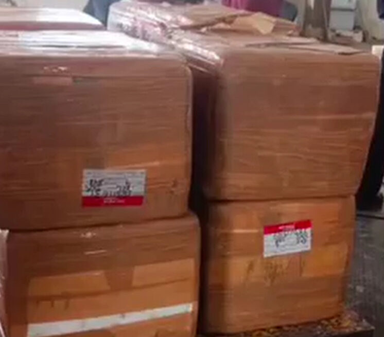s_638928028045644337_IMG_8650 340 Kg of ‘unlabeled meat' seized at Sgr Airport