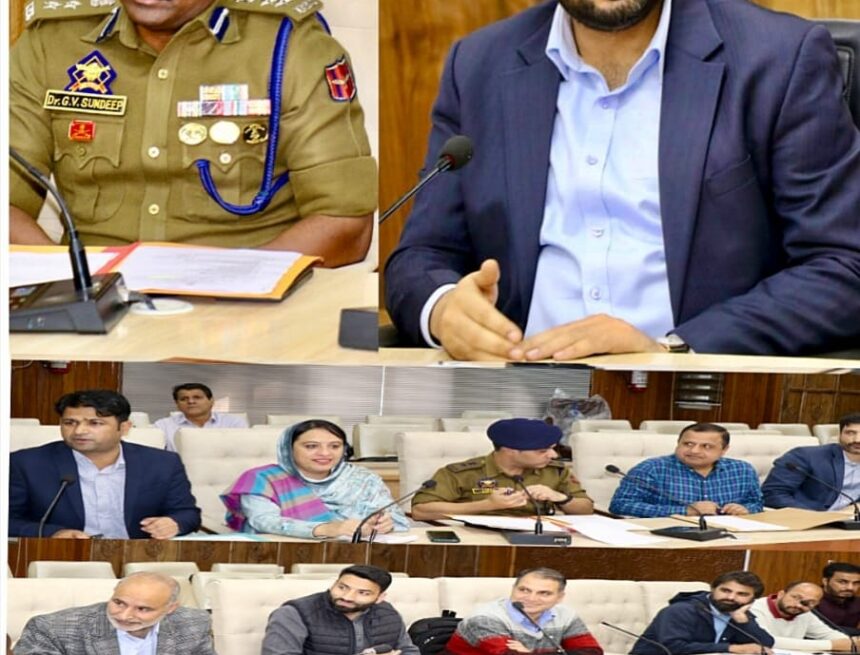DC, SSP Srinagar chair District NCORD meeting, Reviews Anti-Drug Measures