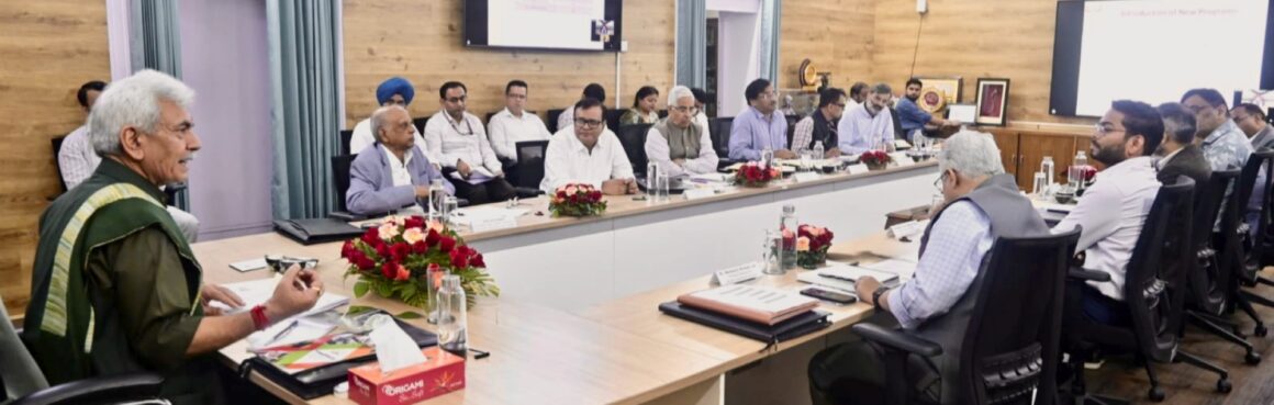 Lieutenant Governor chairs 36th meeting of Executive Council of Shri Mata Vaishno Devi University