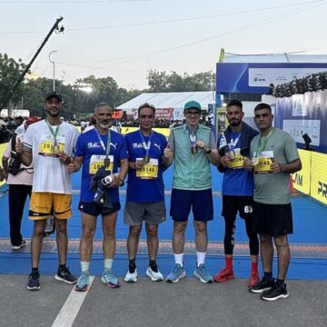 CM Omar Abdullah Participates In Delhi Half Marathon 2025, Achieves Personal Best Finishing Time