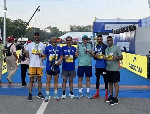 CM Omar Abdullah Participates In Delhi Half Marathon 2025, Achieves Personal Best Finishing Time
