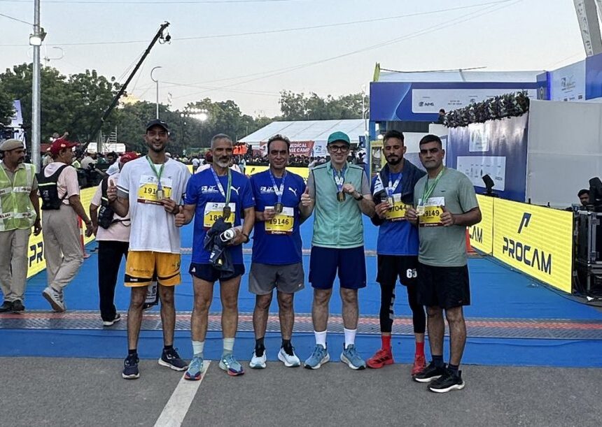 CM Omar Abdullah Participates In Delhi Half Marathon 2025, Achieves Personal Best Finishing Time