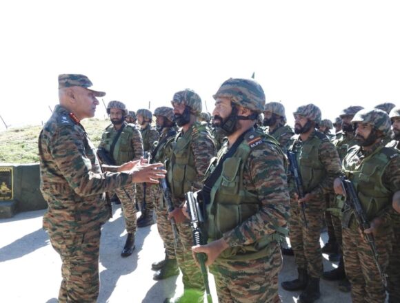 Army Commander Reviews Security And Operational Readiness In Rajouri, J&K