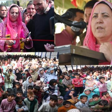 Sakeena Itoo holds mega Public Darbar at Sanyadi DK Marg Kulgam-19 Sakeena Itoo holds mega Public Darbar at Sanyadi DK Marg Kulgam, reaffirms Omar Abdullah led Government’s commitment to people-centric governance, grassroots empowerment