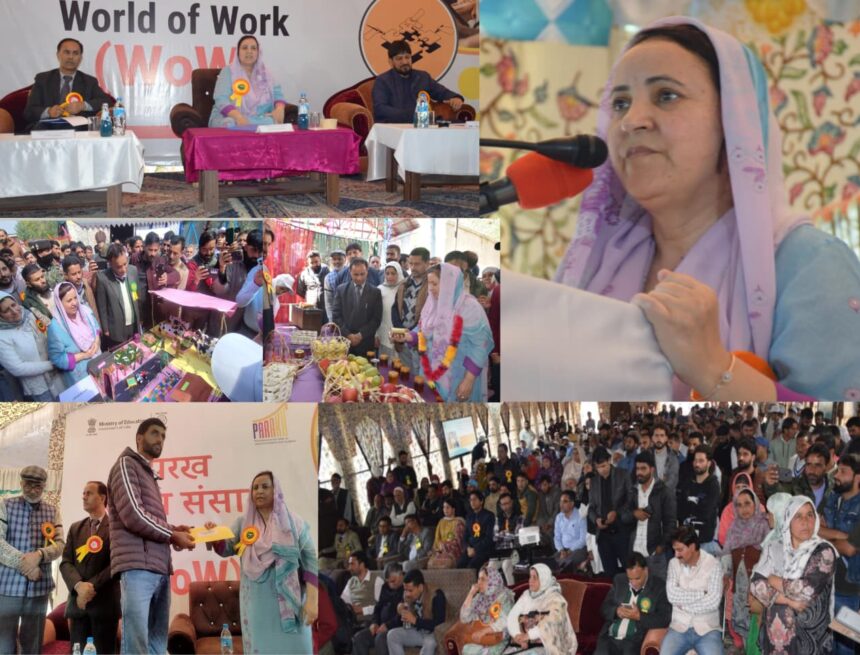 Sakeena Itoo inaugurates two-days PARAKH workshop at PM Shri High School Yaroo D.H. Pora Sakeena Itoo inaugurates two-days PARAKH workshop at PM Shri High School Yaroo D.H. Pora