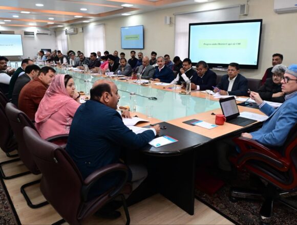 CM Omar reviews CAPEX, CDF expenditure for 2025-26