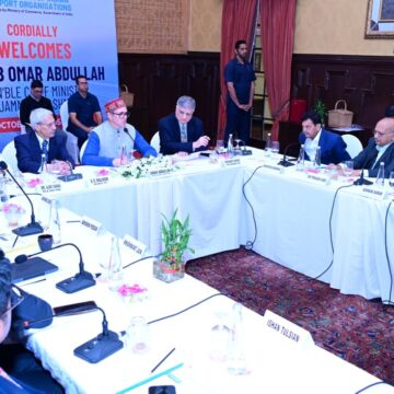 CM Omar Abdullah stresses on attracting investment, strengthening manufacturing base in J&K