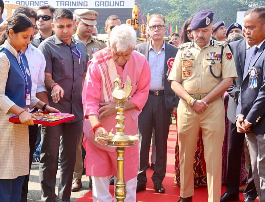 Lieutenant Governor inaugurates J&K Police’s Diwali Mela in Jammu