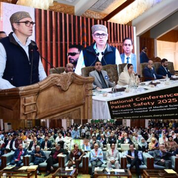CM Omar Abdullah inaugurates National Conference on Patient Safety at SKICC