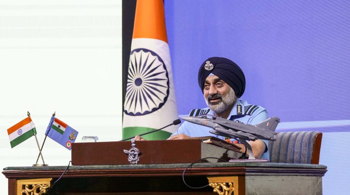 IAF Chief AP Singh Says 4–5 Enemy Fighter Jets, Likely F-16s, Destroyed During Operation Sindoor