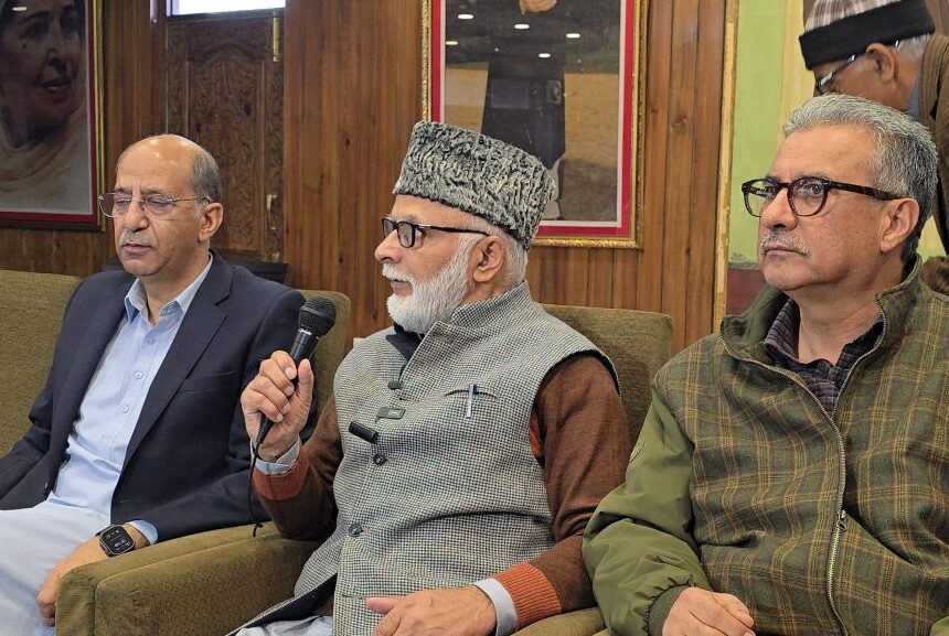srinagar-NC_Press-Confrence-o3-1024x577 National Conference Announces Three Candidates For J&K Rajya Sabha Polls On October 24