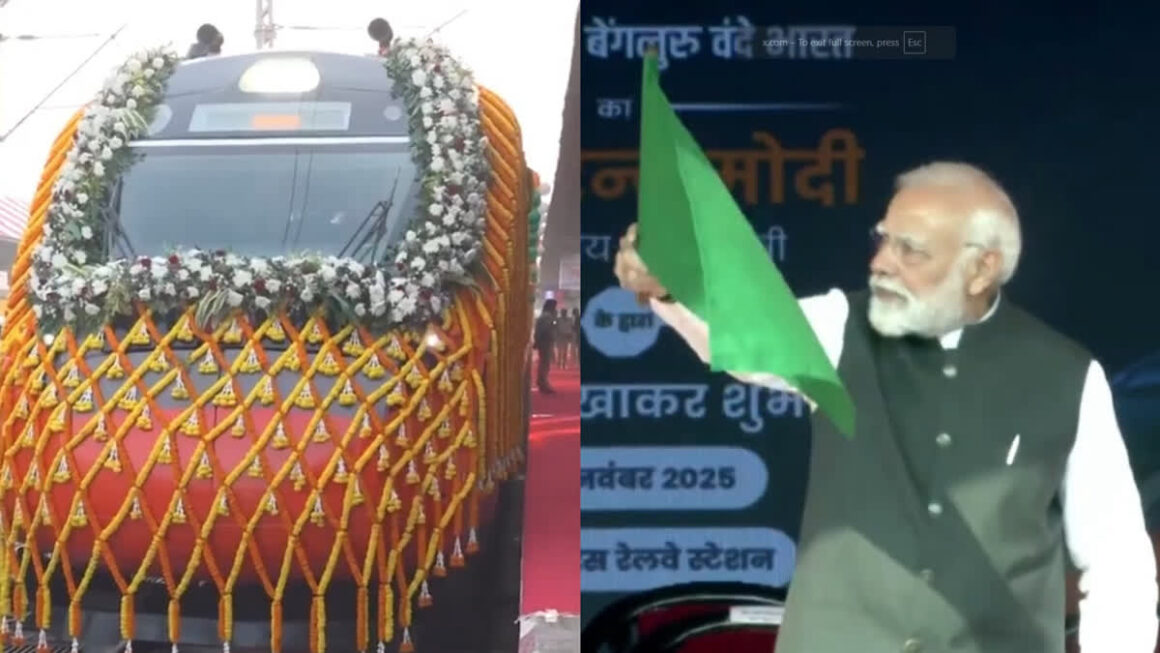 1200-675-25356929-935-25356929-1762572987373 PM Modi flags off four new Vande Bharat trains