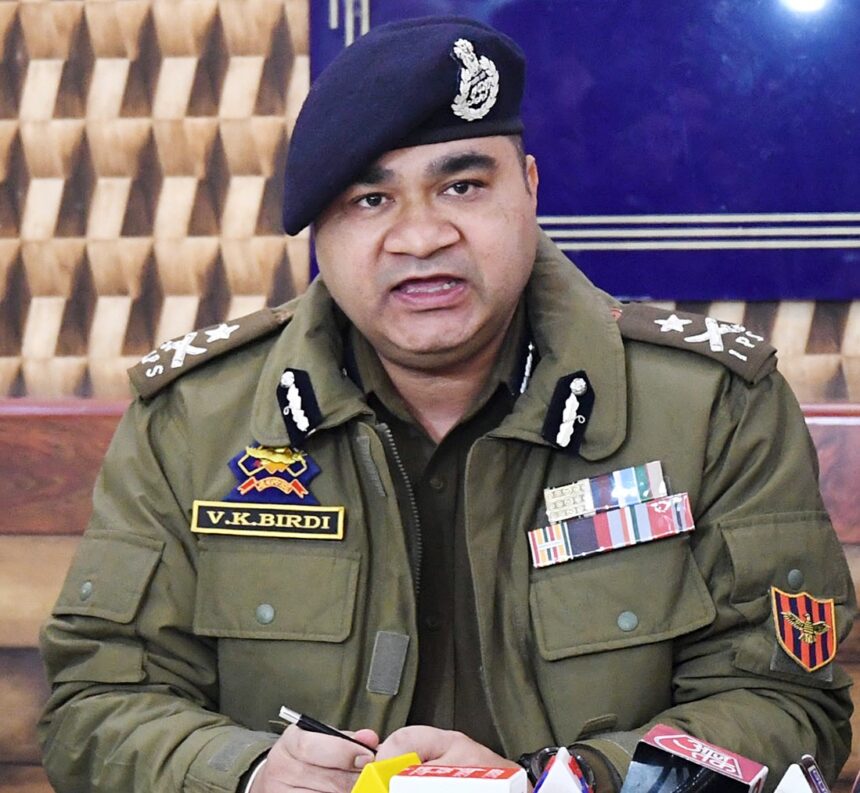 IGP kashmir IGP Kashmir Reviews Monitoring of Under-Trial Cases in Kashmir Zone at PCR Kashmir