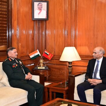 Army Chief General Apinder Dwivedi and Ambassador P. Harish Discuss India’s Role in UN Peacekeeping Missions
