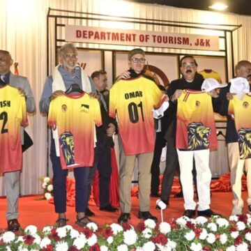 CM Omar Abdullah unveils official logo of Jammu Marathon, to be held on March 29