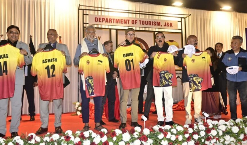 CM Omar Abdullah unveils official logo of Jammu Marathon-15 (2) CM Omar Abdullah unveils official logo of Jammu Marathon, to be held on March 29