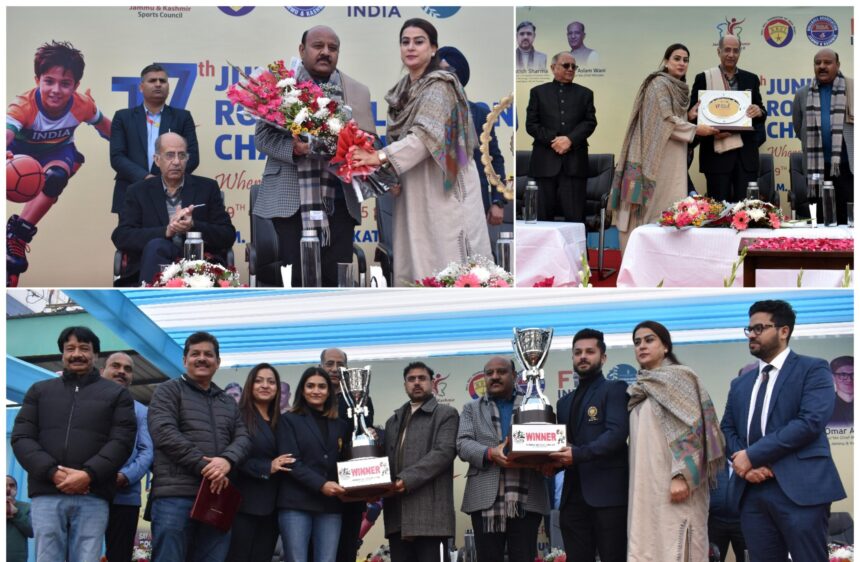 Deputy Chief Minister throws open 17th Junior Roll Ball National Championship-2026 at Jammu-29 Sports connects citizens across cultures, cultivates camaraderie: Deputy Chief Minister