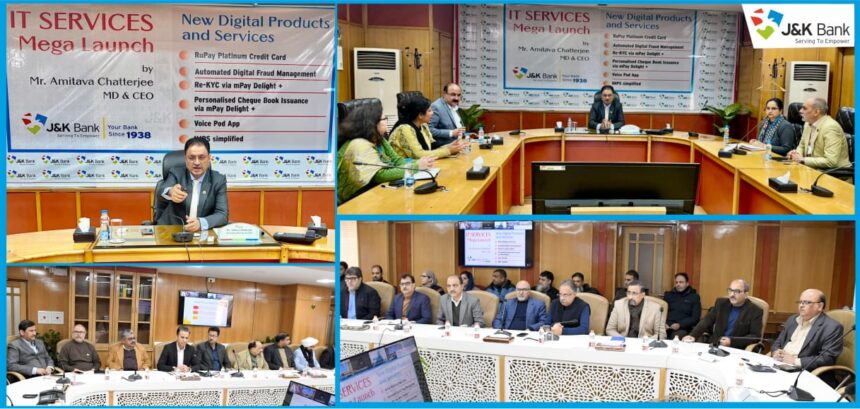 Focused on customer convenience, J&K Bank rolls out a suite of new digital products and services