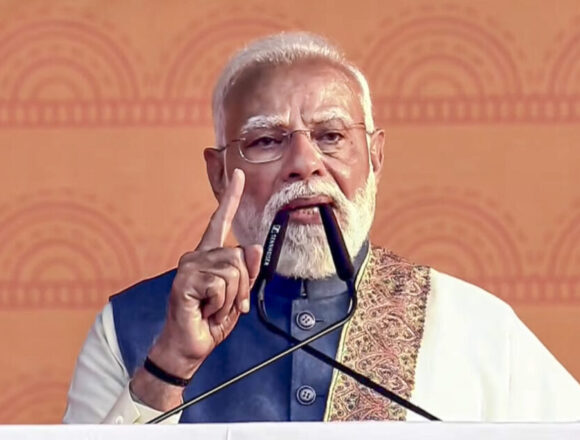 Inauguration of Rashtriya Prerna Sthal in LKO “PM Modi in Lucknow: BJP Proud Our Government Got Opportunity to Repeal Article 370”