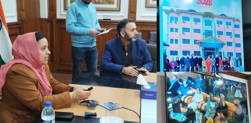 Sakeena Itoo virtually inaugurates Training Programme on ‘Impacts of Climate Change on Human Health’ from Jammu