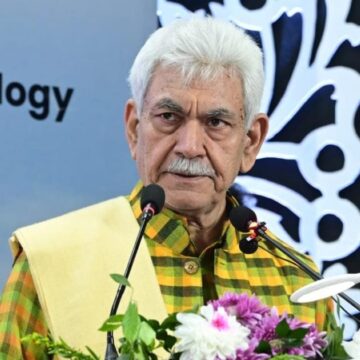 lg LG lays foundation stone for construction of new houses for families affected due to recent natural calamities and unprovoked Pakistani shelling during Operation Sindoor in Jammu