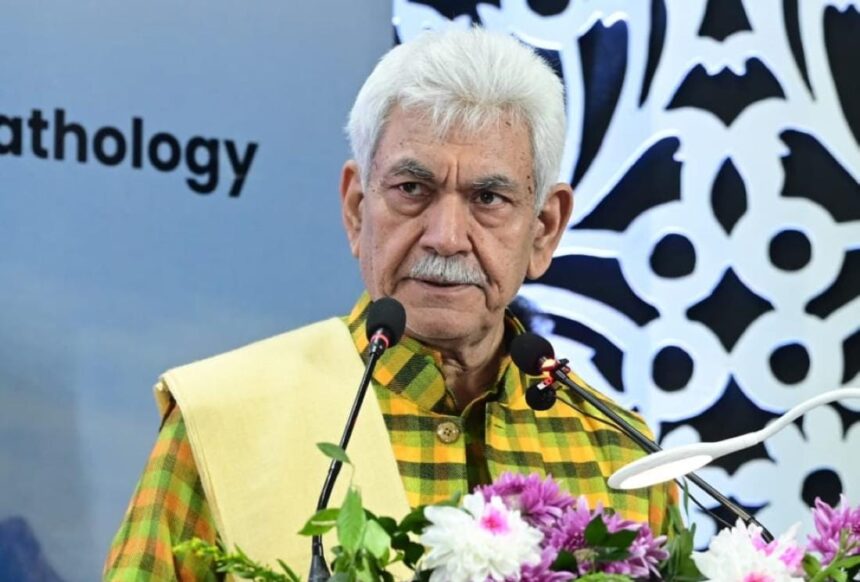 lg Social media claims on JKPSC exam misleading: LG Manoj Sinha