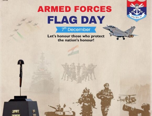 LG Sinha Pays Tribute on Armed Forces Flag Day, Appeals Public to Support Welfare Fund