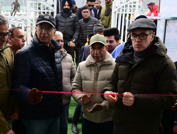 CM Omar Abdullah unveils curtain raiser of 17th Adventure Tourism Convention at Gulmarg