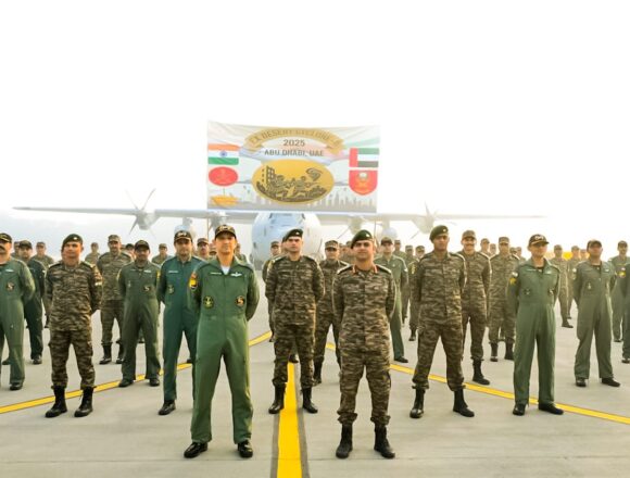 Indian Army Contingent Departs for India-UAE Joint Exercise DESERT CYCLONE-II 2025