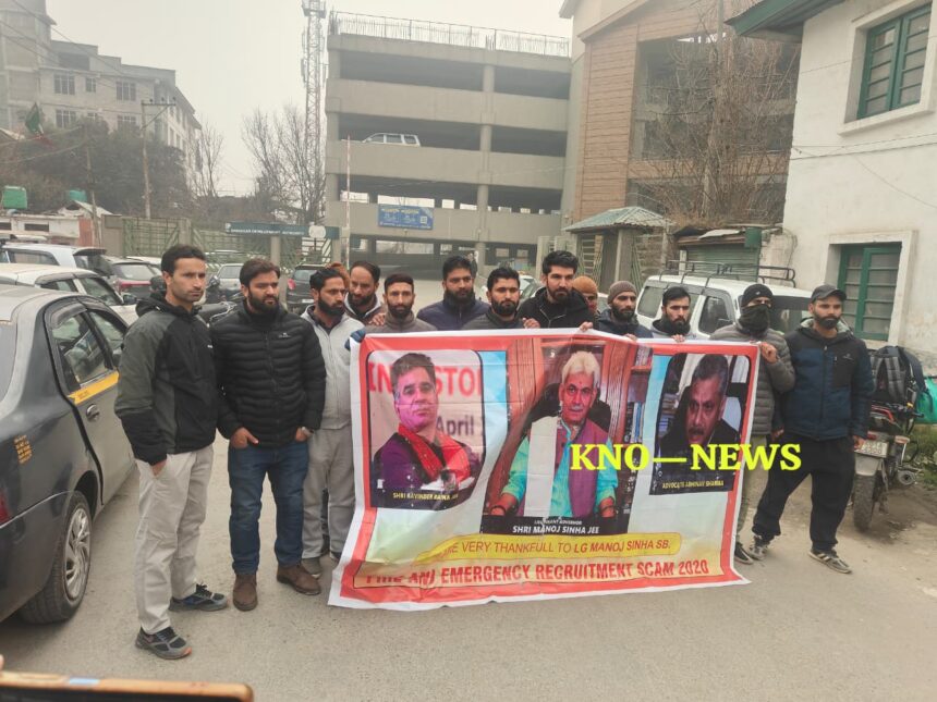 Aspirants thanks LG, BJP leader after govt terminates 103 firemen