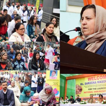 Sakeena Itoo kick-starts Pulse Polio campaign across J&K from Jammu