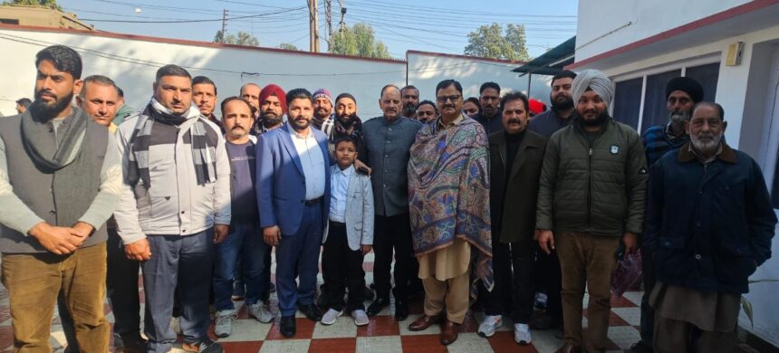 I&FC land donors call on Jal Shakti Minister