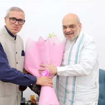 CM Omar meets Amit Shah in Delhi, discusses various matters concerning J&K