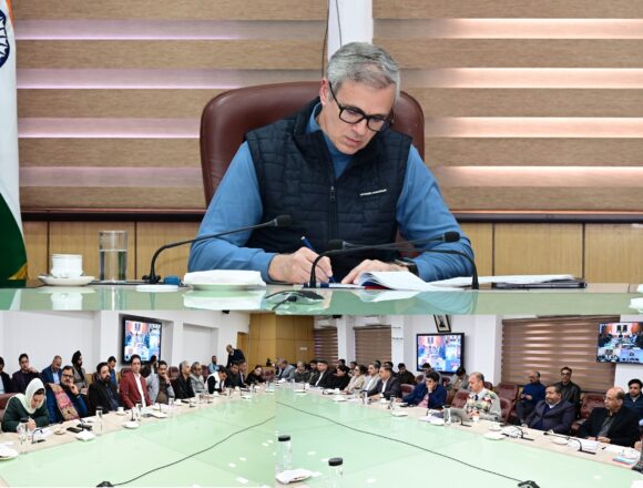 CM Omar Abdullah concludes pre-budget consultations with public representatives of 8 Jammu districts