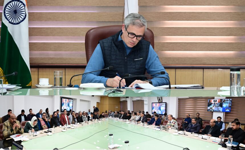 CM Omar Abdullah concludes pre-budget consultations with public representatives of 8 Jammu districts
